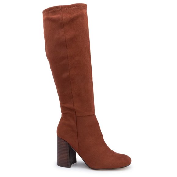 Steve Madden brown suede knee high boot - Picture 1 of 4